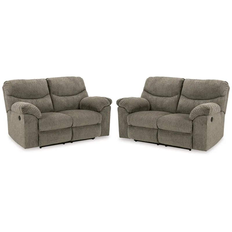 Alphons Set of 2 Reclining Loveseats