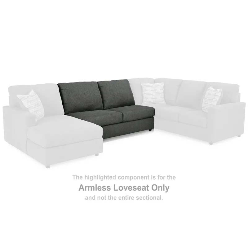 Edenfield Armless Loveseat