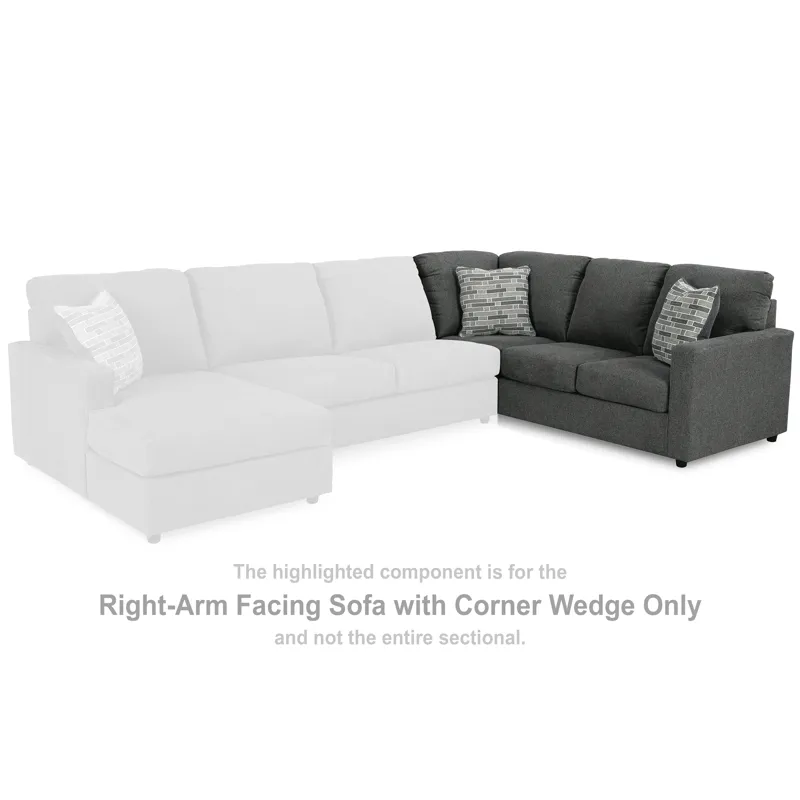 Edenfield Right-Arm Facing Sofa with Corner Wedge