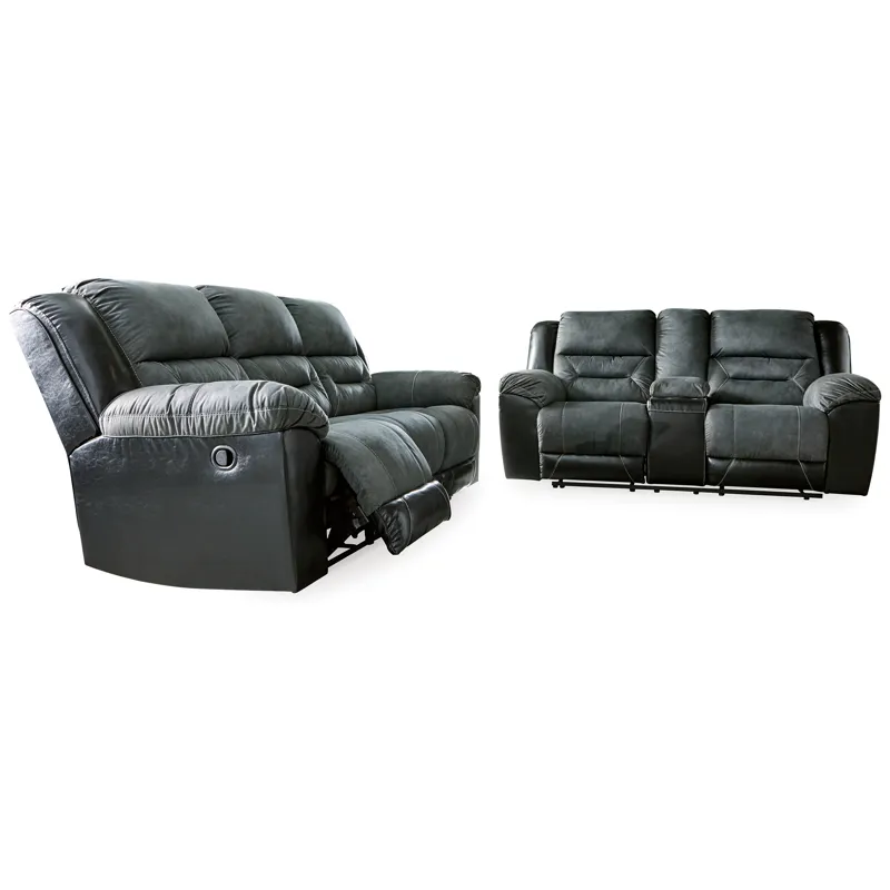 Earhart Reclining Sofa and Loveseat