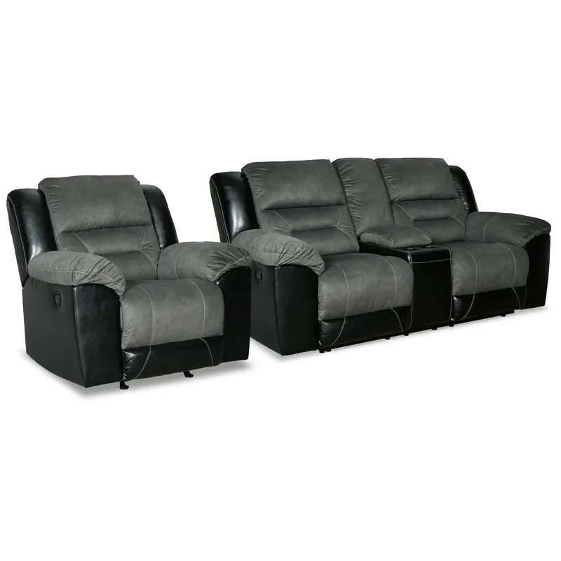 Earhart Reclining Loveseat and Recliner