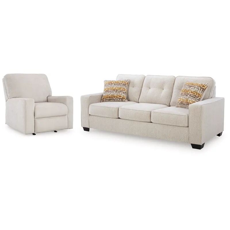 Larimer Sofa and Recliner