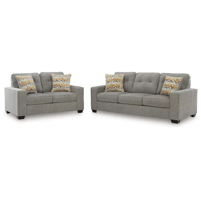 Larimer Sofa and Loveseat