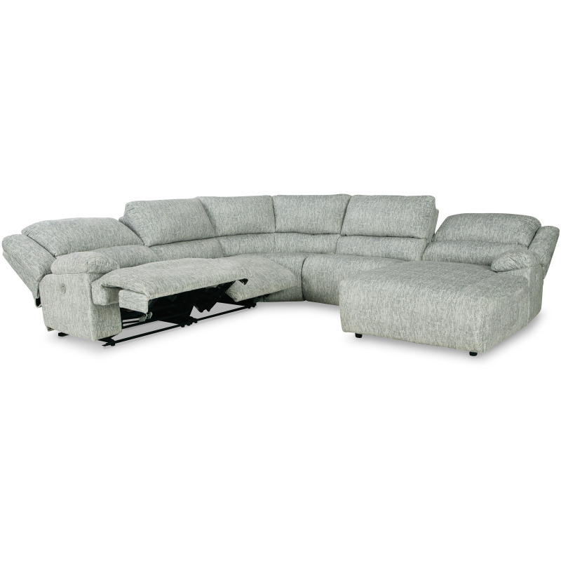 McClelland 5Piece Power Reclining Sectional with Chaise 29302S15 by