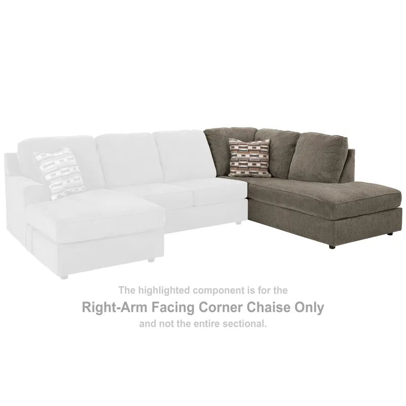 O'Phannon Right-Arm Facing Corner Chaise