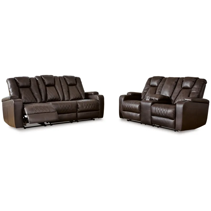 Mancin Reclining Sofa and Loveseat