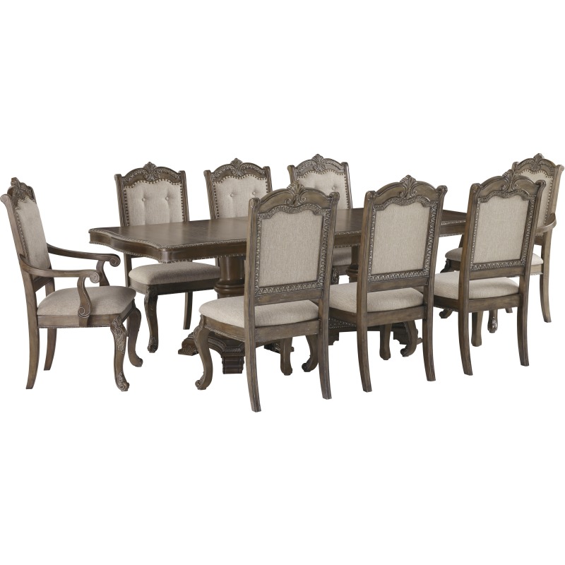 ASHLEY D803 9PC DNG SET PKG D803 9PC by Signature Design by Ashley at