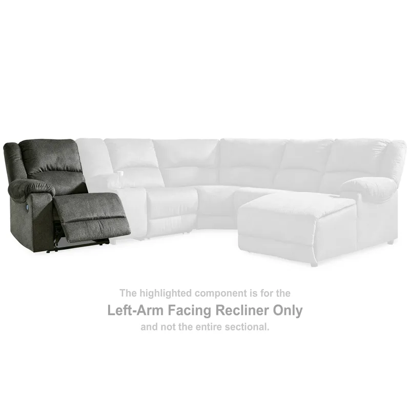 Benlocke Left-Arm Facing Recliner