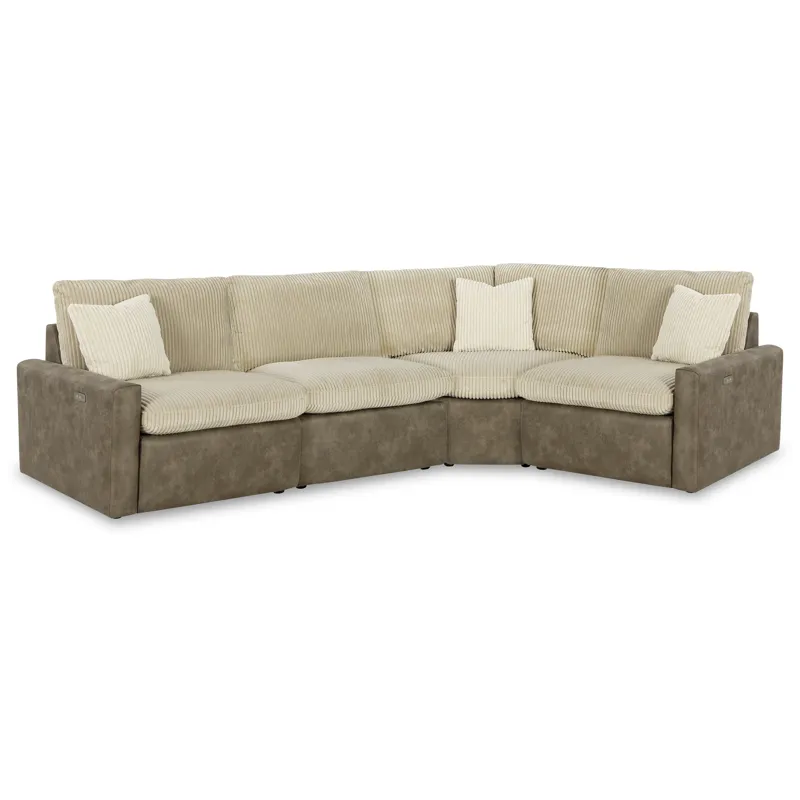 Windoll 4-Piece Power Reclining Sectional