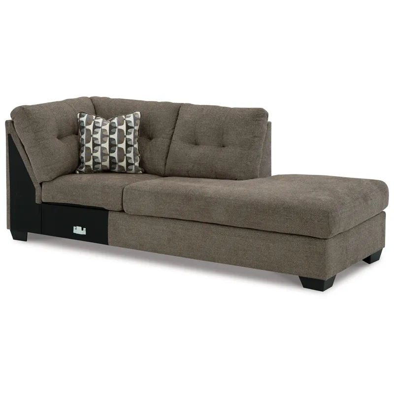 Mahoney 2-Piece Sleeper Sectional and Ottoman