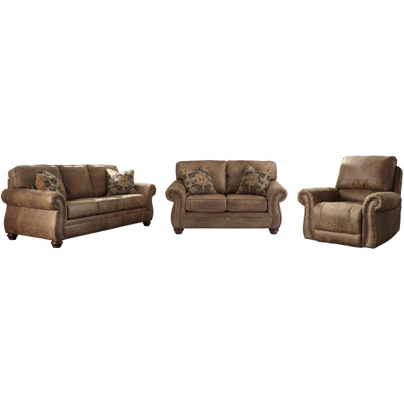 Larkinhurst Sofa and Loveseat with Recliner NIS485606122 by Signature