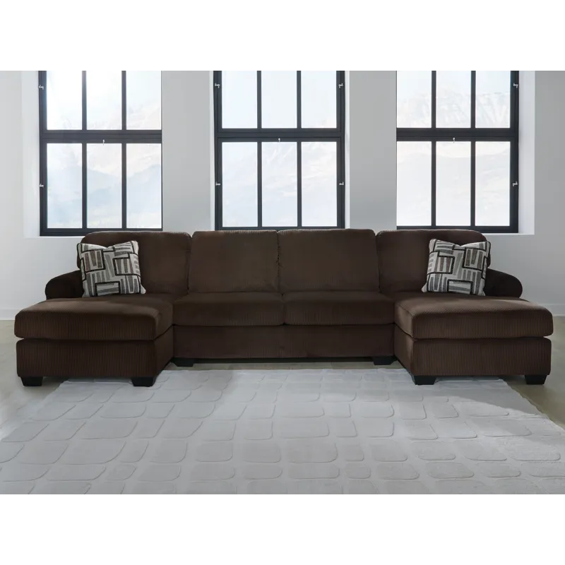 Kimlee 3-Piece Sectional with Double Chaise