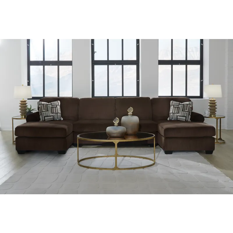 Kimlee 3-Piece Sectional with Double Chaise
