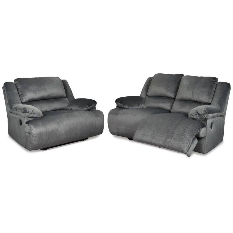 Clonmel Reclining Loveseat and Recliner