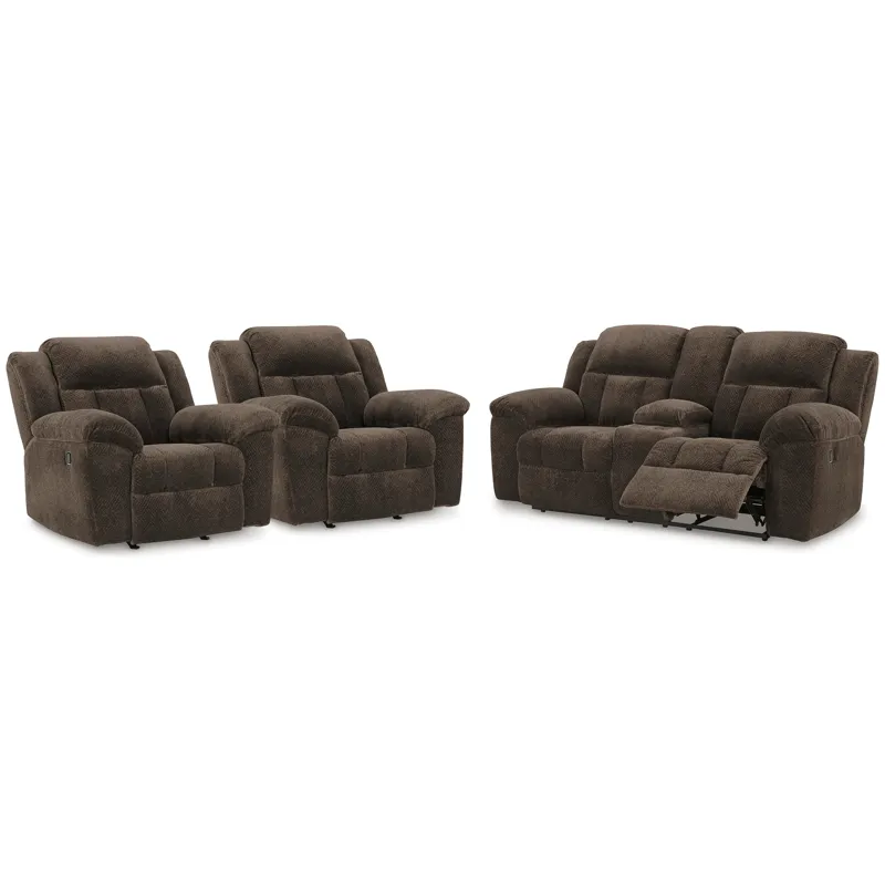 Frohn Reclining Loveseat and 2 Recliners