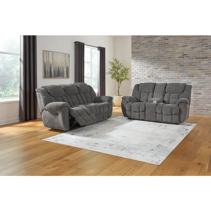 Foreside Reclining Sofa and Loveseat