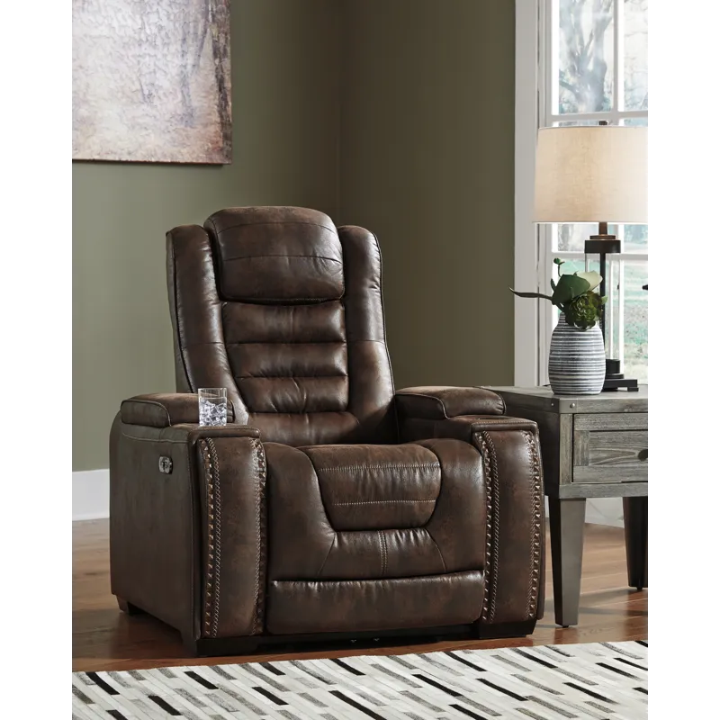 Game Zone Power Reclining Sofa and Power Recliner