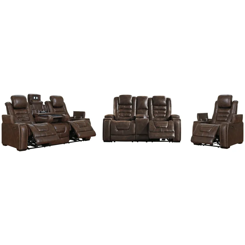 Game Zone Power Reclining Sofa, Loveseat and Recliner