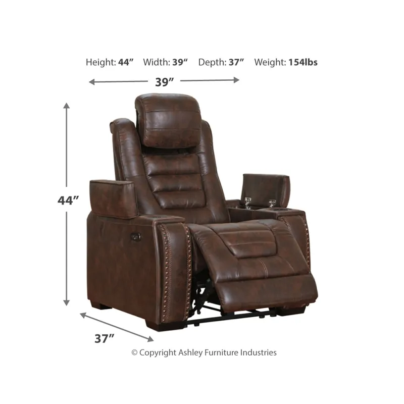Game Zone Power Reclining Sofa, Loveseat and Recliner