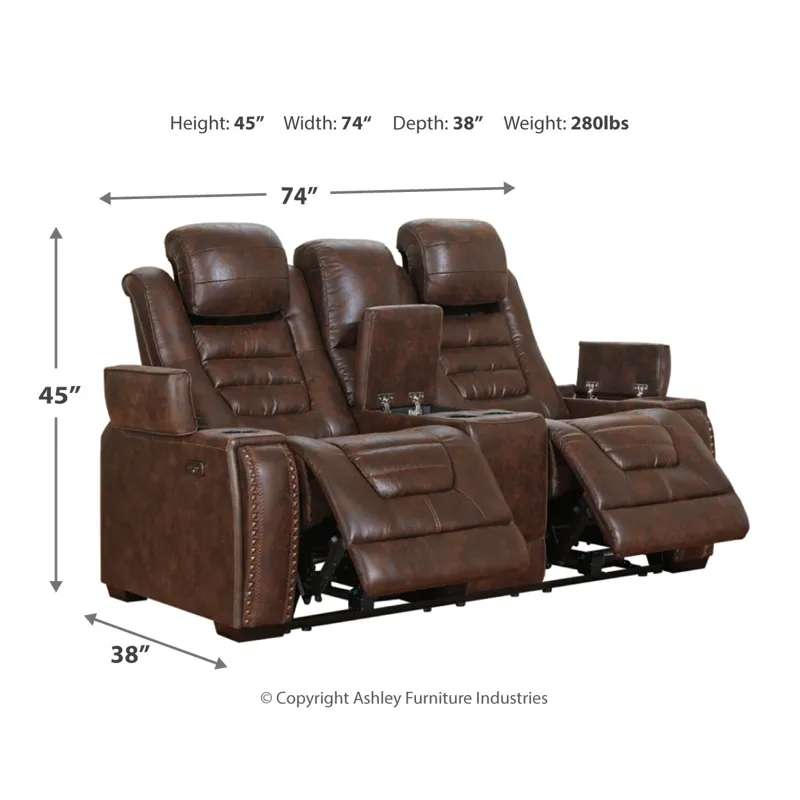 Game Zone Power Reclining Sofa, Loveseat and Recliner