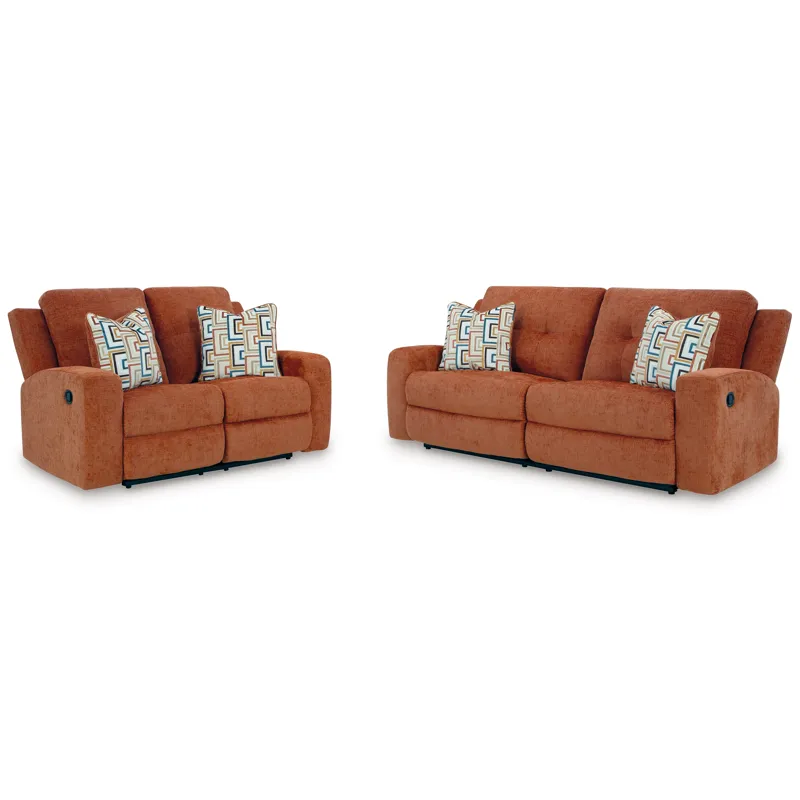 Danum Reclining Sofa and Loveseat
