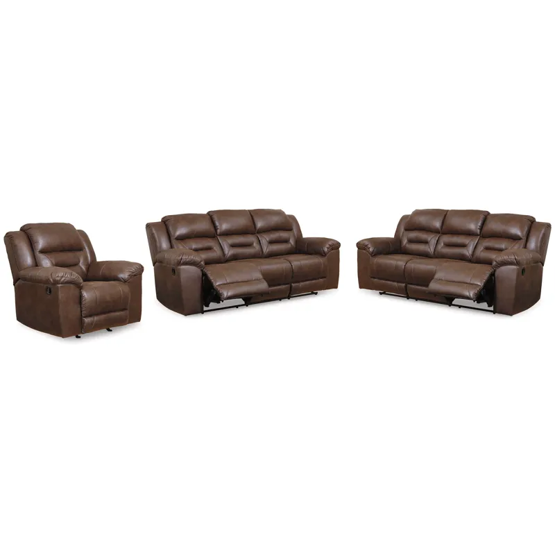 Stoneland 2 Reclining Sofas and Recliner