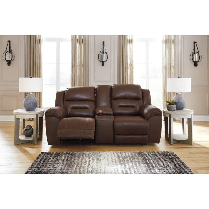 Stoneland Power Reclining Loveseat and 2 Power Recliners