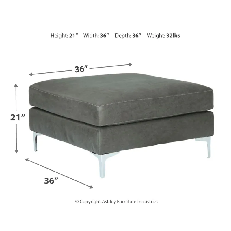 Ryler Oversized Accent Ottoman