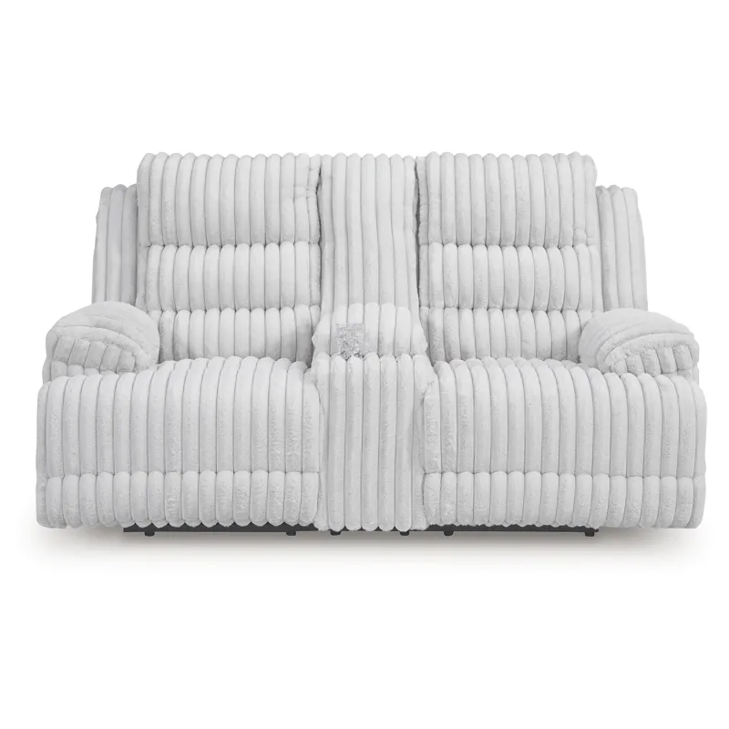 Technique Power Reclining Loveseat with Console