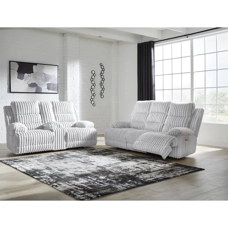 Technique Power Reclining Sofa and Loveseat