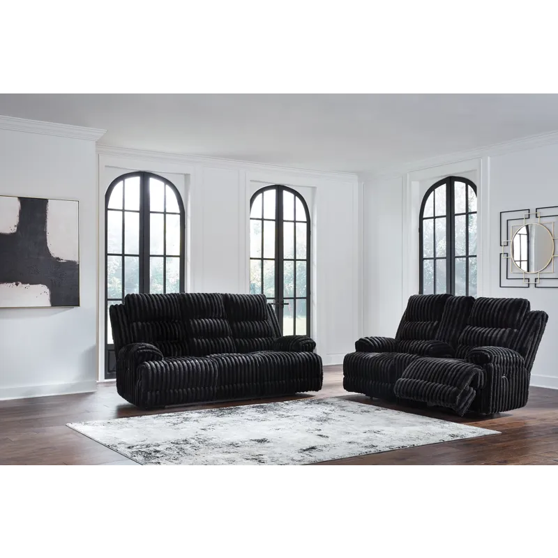 Technique Power Reclining Sofa and Loveseat
