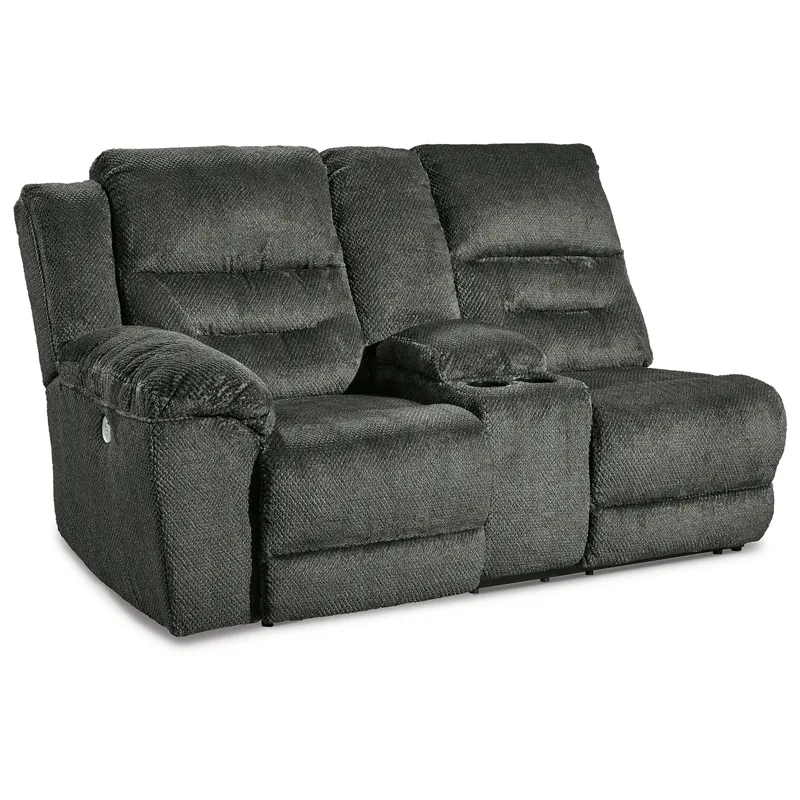 Nettington Left-Arm Facing Power Reclining Loveseat with Console
