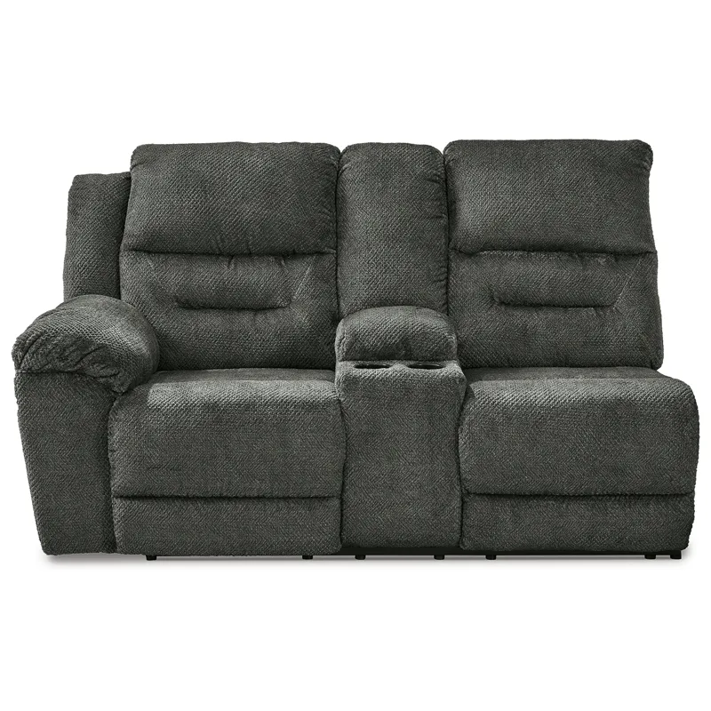Nettington Left-Arm Facing Power Reclining Loveseat with Console