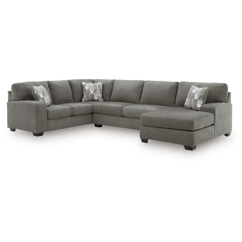 Clarington 3-Piece Sectional with Chaise