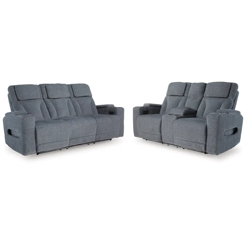Forest Lake Power Reclining Sofa and Loveseat