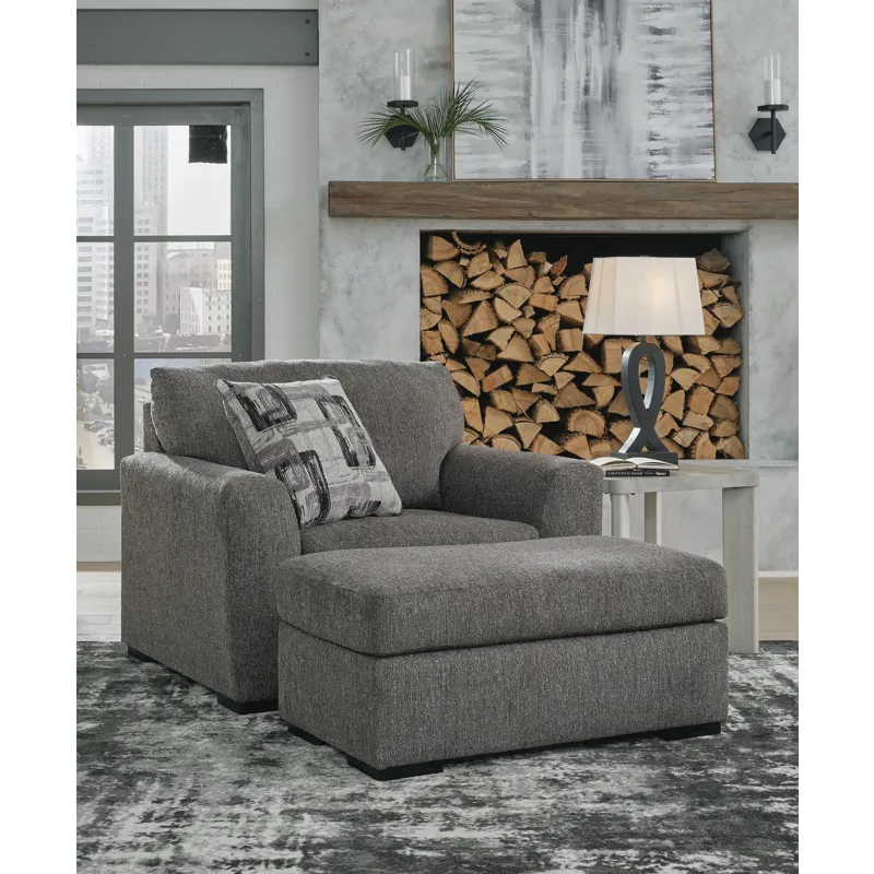 Gardiner Oversized Chair and Ottoman