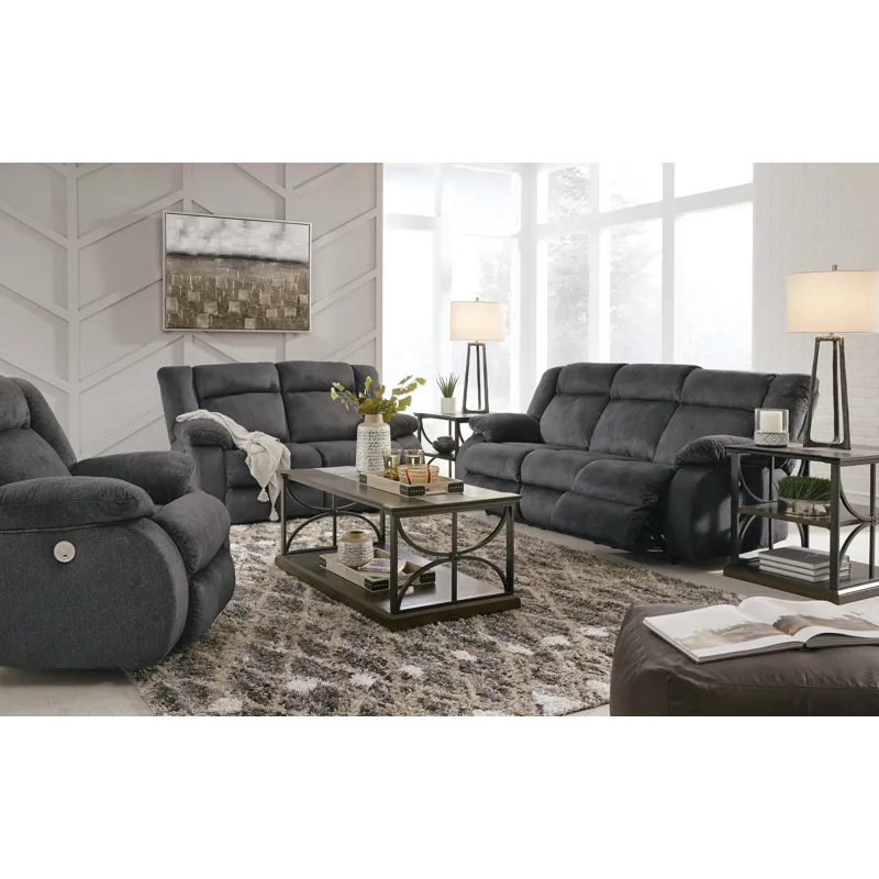 Burkner Power Reclining Sofa, Loveseat and Recliner