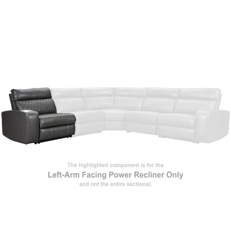 Samperstone Left-Arm Facing Power Recliner