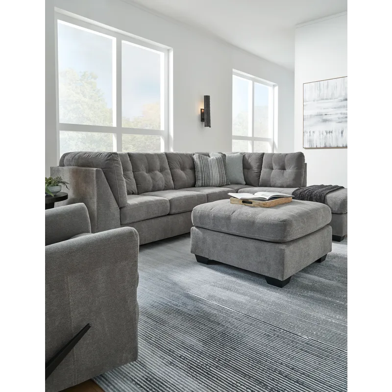 Marleton 2-Piece Sectional and Ottoman