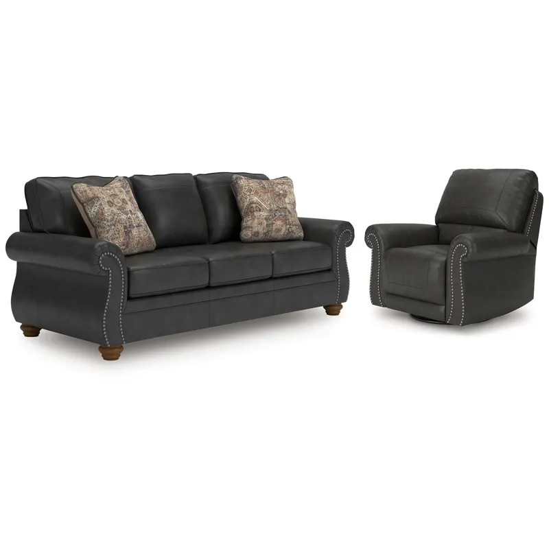 Shadsburne Sofa and Recliner