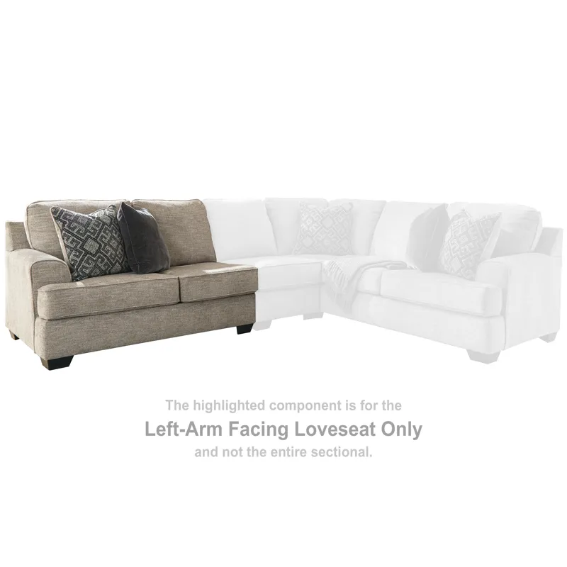 Bovarian Left-Arm Facing Loveseat
