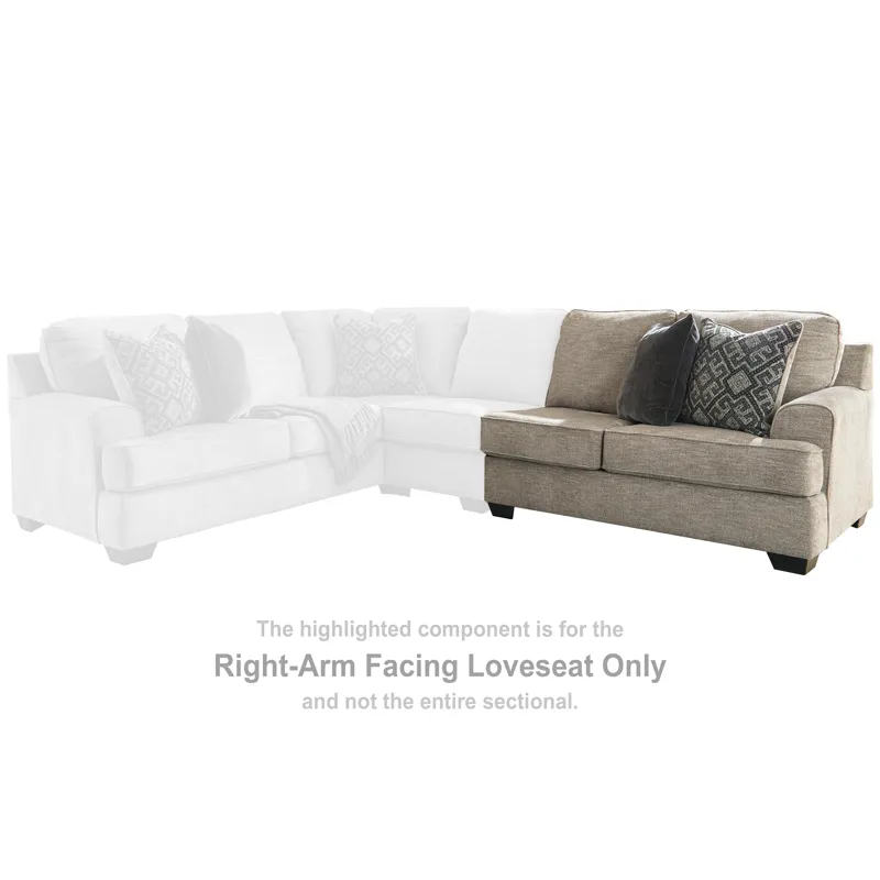 Bovarian Right-Arm Facing Loveseat