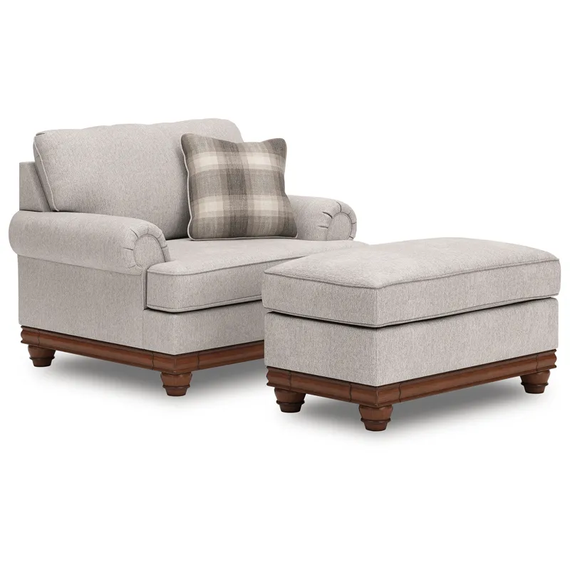 Clearbrooke Oversized Chair and Ottoman