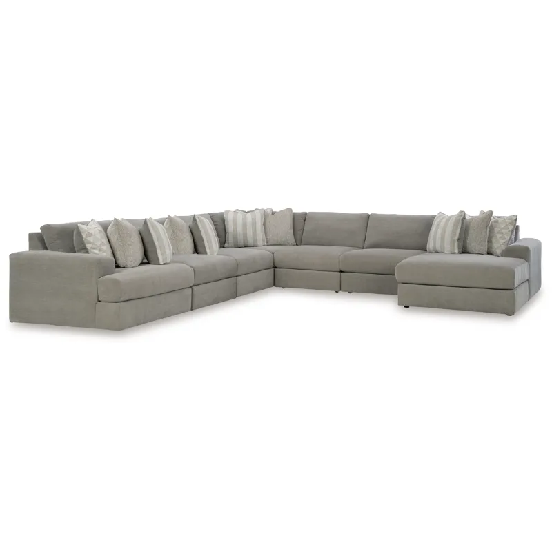 Avaliyah 7-Piece Sectional with Chaise