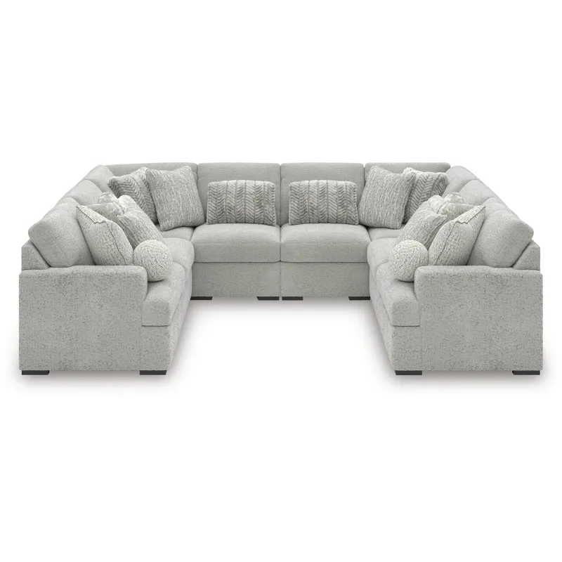 Cuddle Plush 8-Piece Sectional