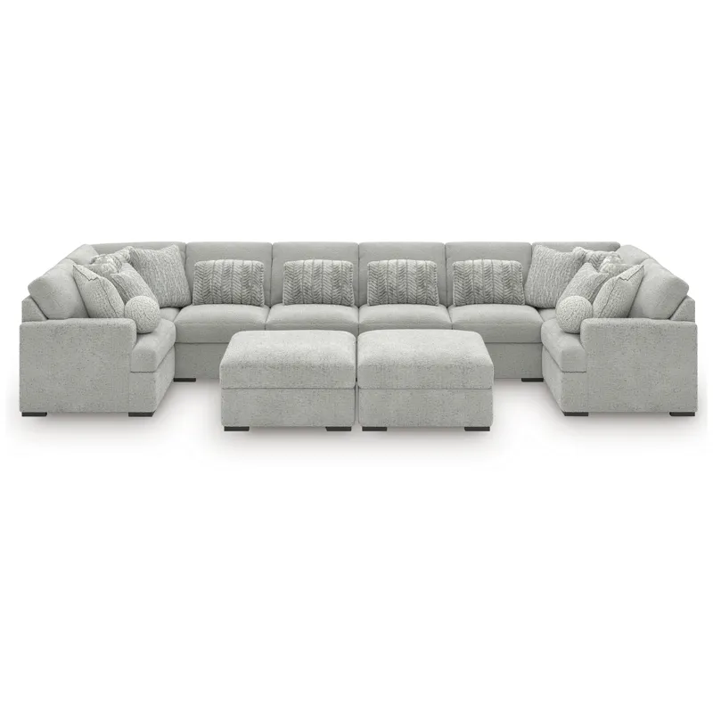 Cuddle Plush 10-Piece Sectional
