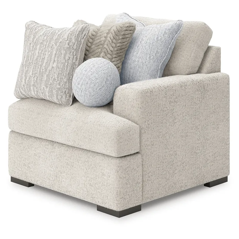 Cuddle Plush Right-Arm Facing Corner Chair