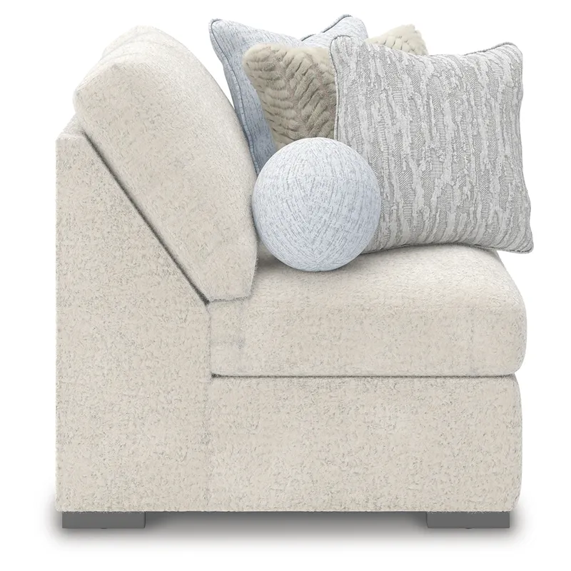 Cuddle Plush Right-Arm Facing Corner Chair