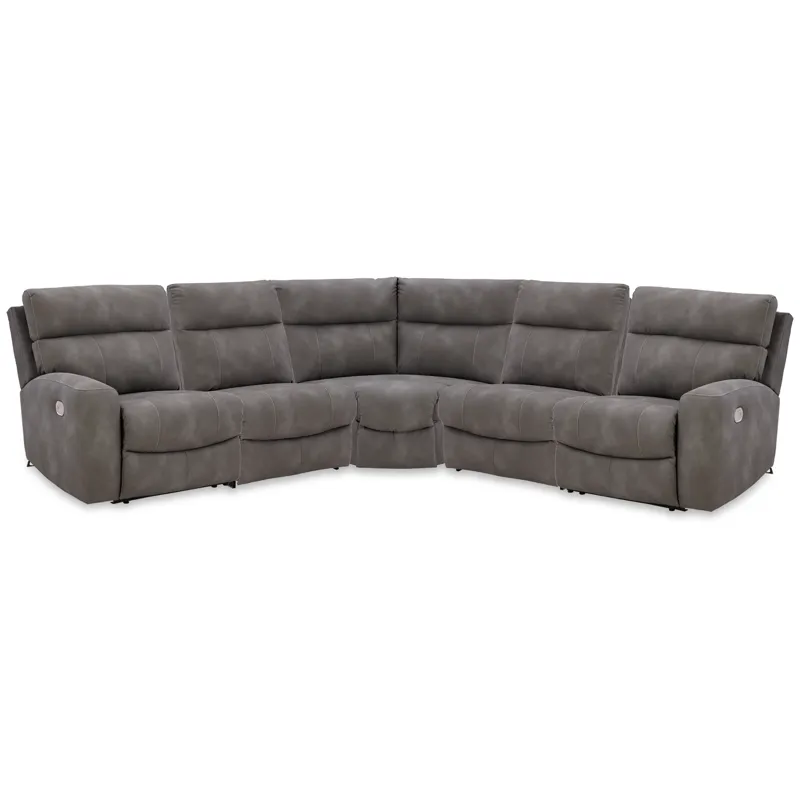 Next-Gen DuraPella 5-Piece Power Reclining Sectional