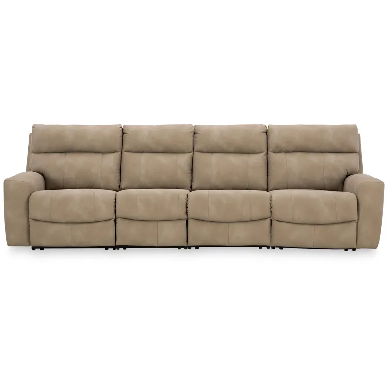 Next-Gen Durapella 4-Piece Power Reclining Sectional